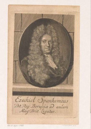 Portrait of Ezechiel Spanheim