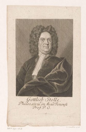 Portrait of Gottlieb Stolle