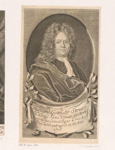 Portrait of Burkhard Gotthelf Struve