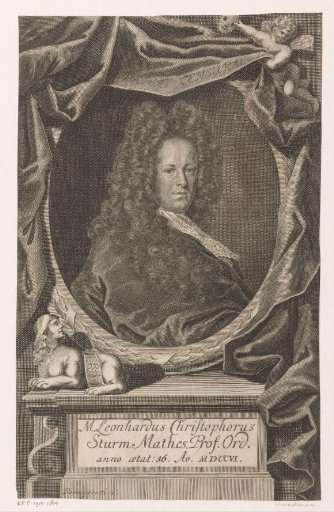 Portrait of Leonhard Christoph Sturm