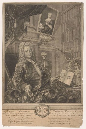 Portrait of Adam Christian Thebesius