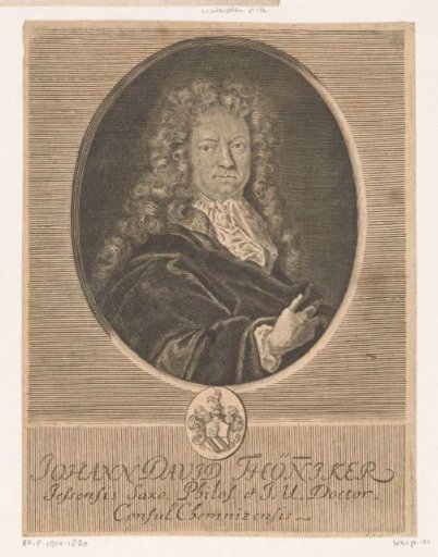 Portrait of Johann David Thönnicker