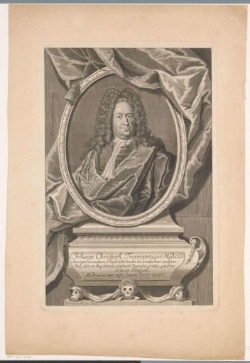 Portrait of Johann Christoph Troppaneger