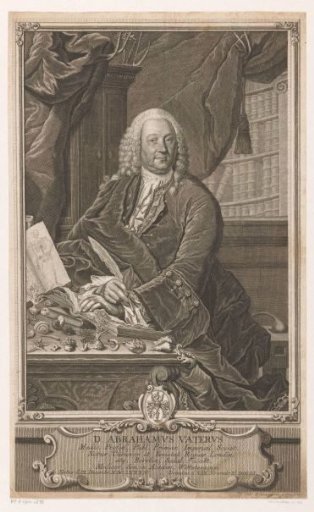 Portrait of Abraham Vater