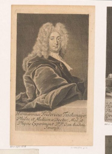 Portrait of Hermann Friedrich Teichmeyer