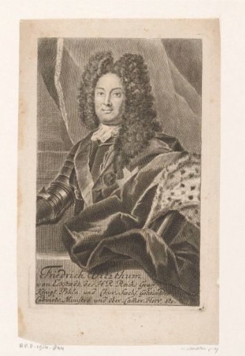 Portrait of Friedrich Vitzthum von Eckstadt