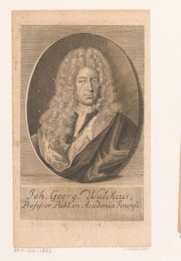 Portrait of Johann Georg Walch