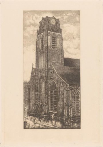 Great or Saint Lawrence Church in Rotterdam