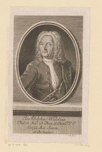 Portrait of Johann Adolph Wedel