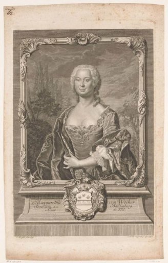 Portrait of Margaretha von Weiher-Starostin zu Baldenburg