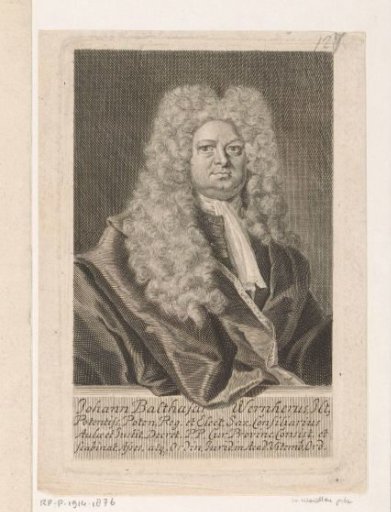 Portrait of Johann Balthasar Wernher