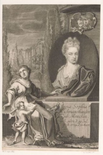 Portrait of Anna Sophia Wichmannshausen