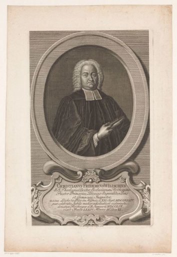 Portrait of Christian Friedrich Wilisch