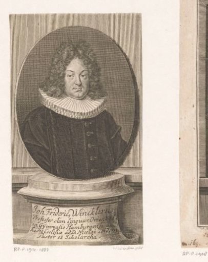 Portrait of Johann Friedrich Winckler