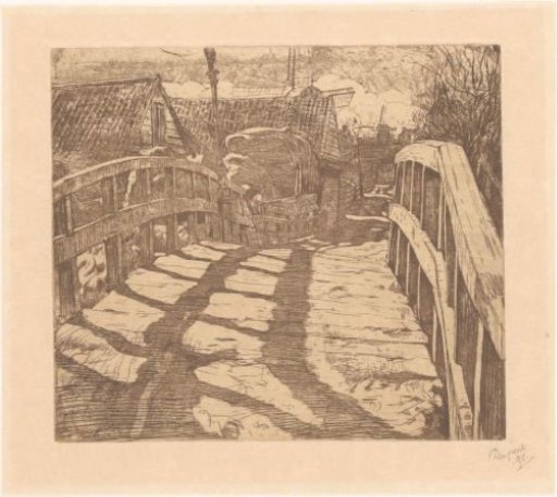 Bridge in the Baarsjes in Amsterdam