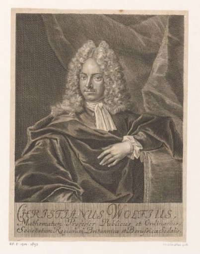 Portrait of Christian Wolff