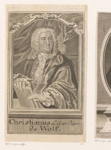 Portrait of Christian Wolff