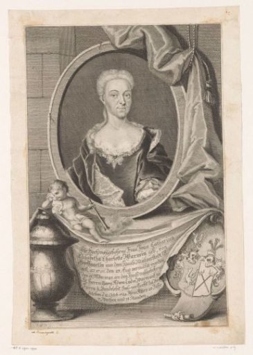 Portrait of Catharina Elisabeth Charlotte Wurm