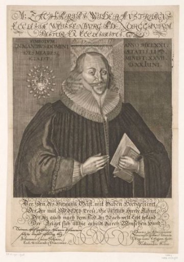 Portrait of Zacharias Wider