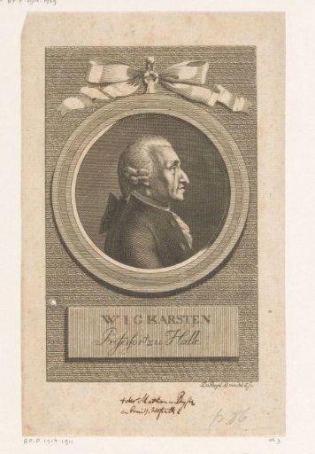 Portrait of Wenceslaus Johann Gustav Karsten