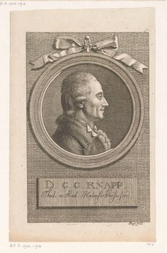 Portrait of Georg Christian Knapp