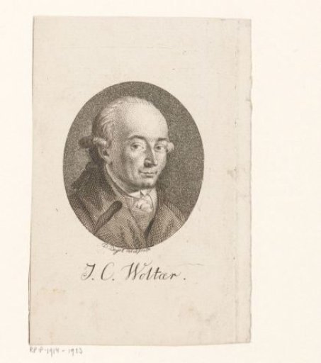 Portrait of Johann Christian Woltaer