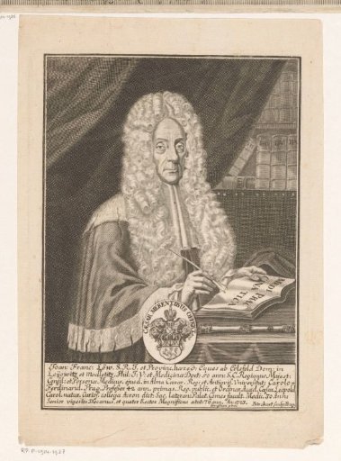 Portrait of Johann Franz Loew von Erlsfeld