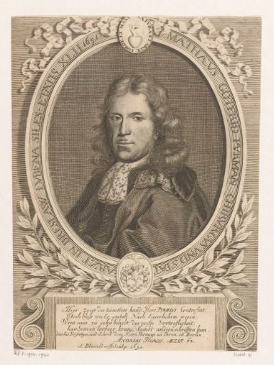 Portrait of Matthias Gottfried Purmann