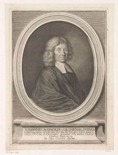 Portrait of Johann Schindler