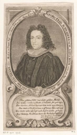 Portrait of Georg Friedrich Schnaderbach