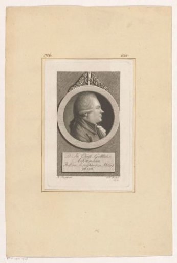 Portrait of Johann Christian Gottlieb Ackermann