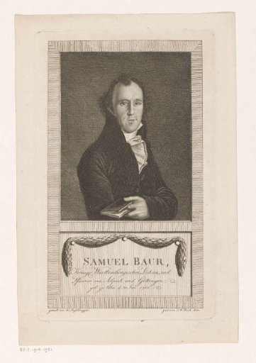 Portrait of Samuel Baur