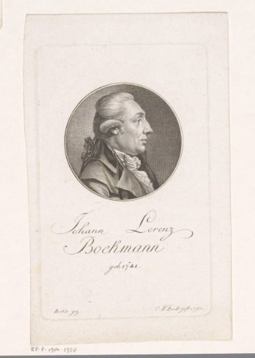 Portrait of Johann Lorenz Böckmann