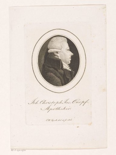 Portrait of Johann Christoph Jacob Cnopf