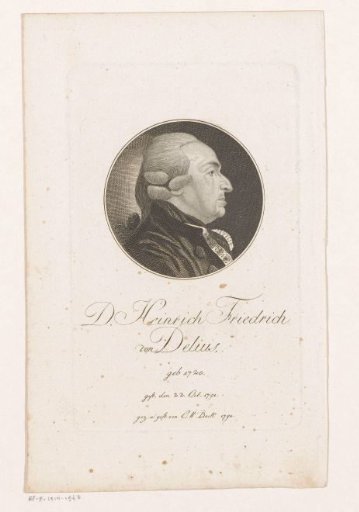 Portrait of Heinrich Friedrich von Delius