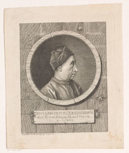 Portrait of Johann Gottlieb Dennewitz