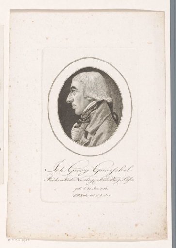 Portrait of Johann Georg Groeschel