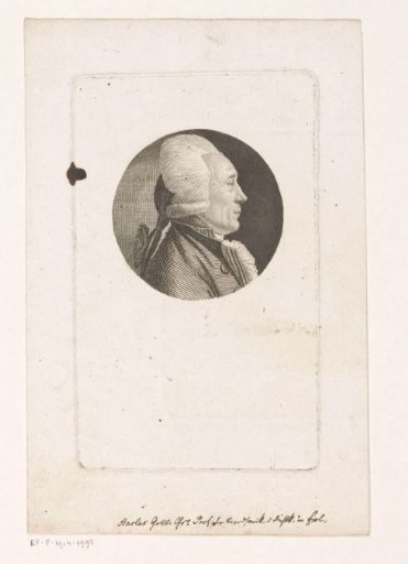 Portrait of Gottlieb Christoph Harless