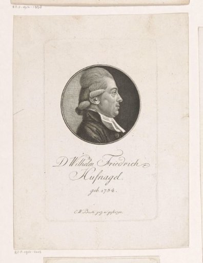 Portrait of Wilhelm Friedrich Hufnagel