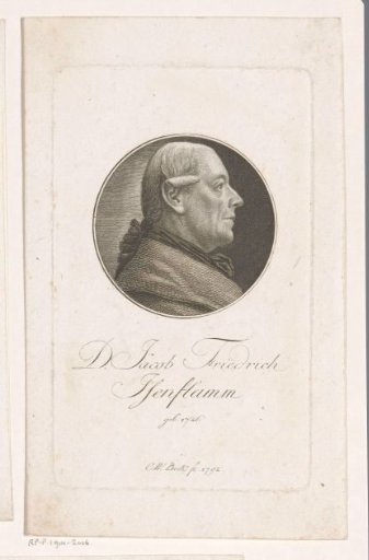 Portrait of Jacob Friedrich Isenflamm