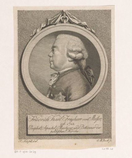 Portrait of Friedrich Carl, Freiherr von Moser