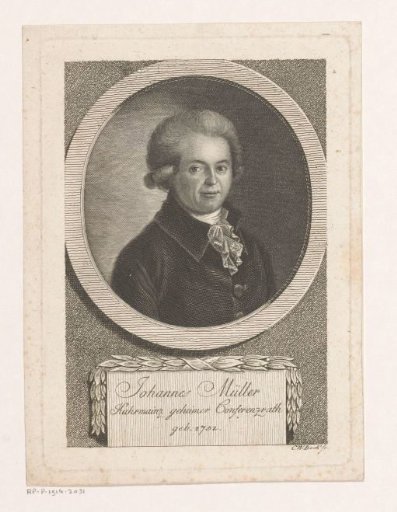 Portrait of Johannes von Müller