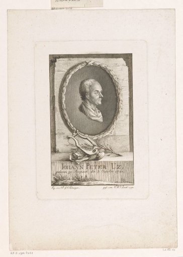 Portrait of Johann Peter Uz