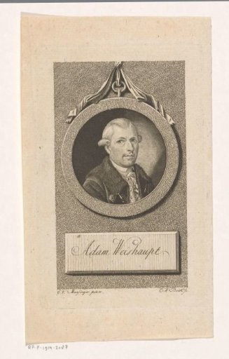 Portrait of Adam Weishaupt