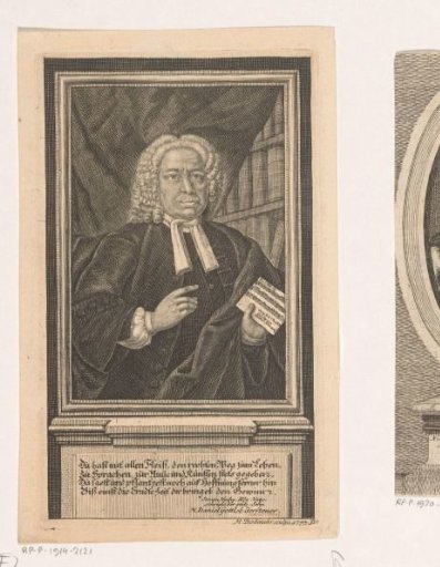 Portrait of Johann Christian Gerstner