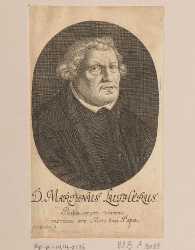 Portrait of Martin Luther