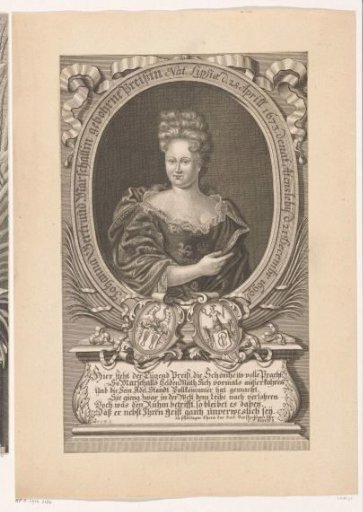 Portrait of Johanna Gertraud Marschall