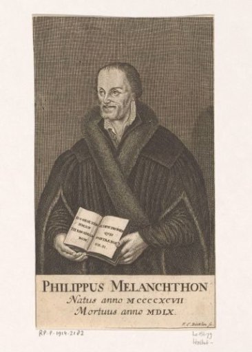 Portrait of Philipp Melanchthon