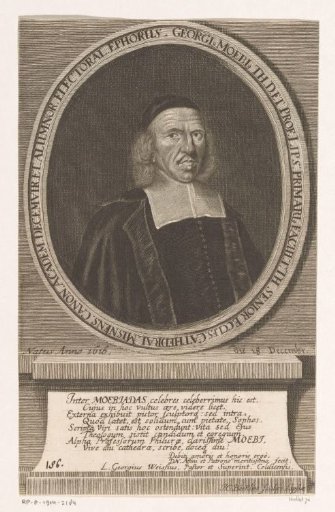 Portrait of Georg Moebius