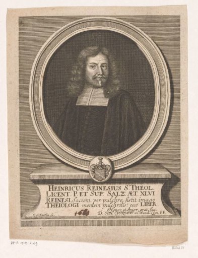 Portrait of Heinrich Reinesius